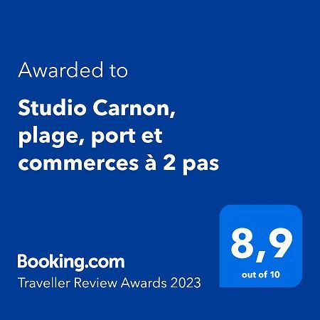 Studio Carnon, Plage, Port Et Commerces A 2 Pas Exterior foto